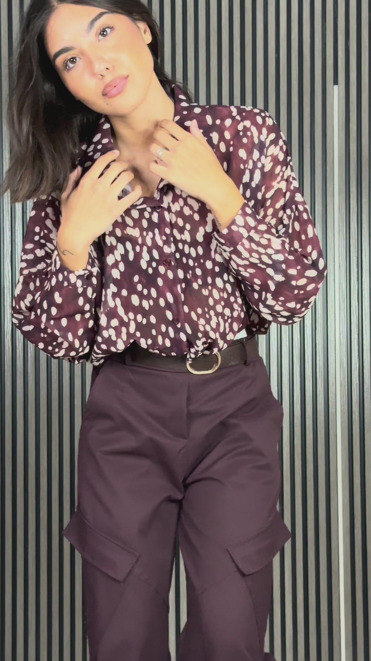 Camicia Animalier Wild Chic